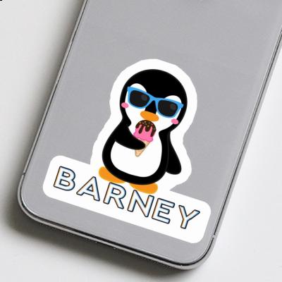 Penguin Sticker Barney Image