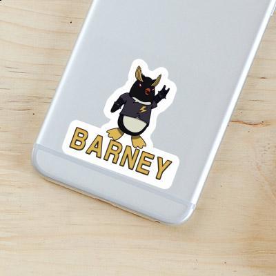 Sticker Barney Rocking Penguin Image