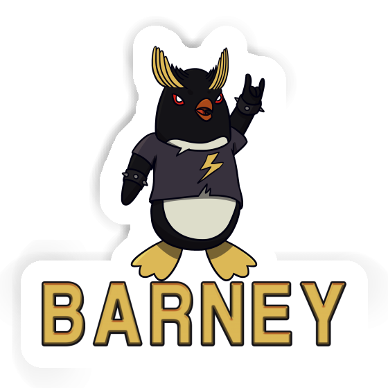 Sticker Barney Rocking Penguin Gift package Image