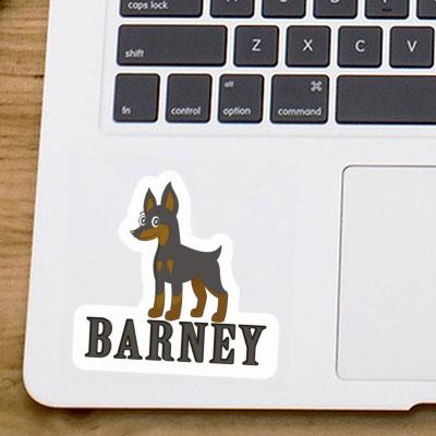 Autocollant Barney Pinscher Laptop Image