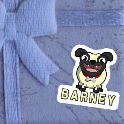 Sticker Barney Mops Gift package Image