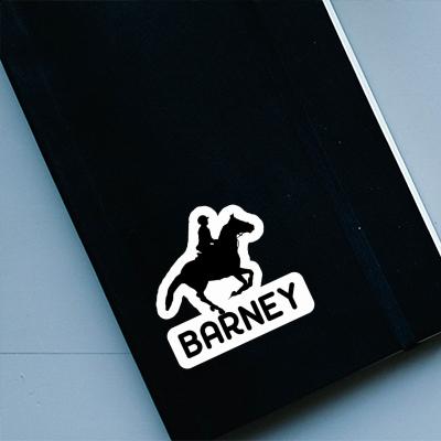 Sticker Barney Horse Rider Gift package Image