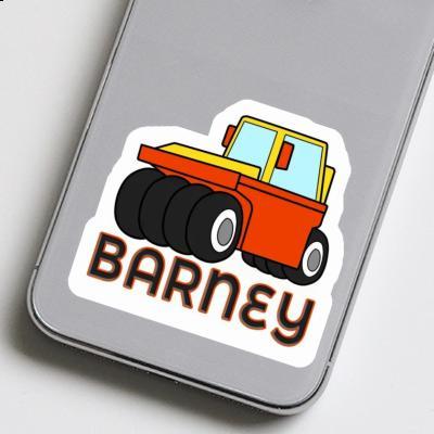 Barney Sticker Wheel Roller Notebook Image