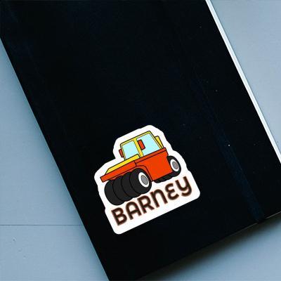 Barney Sticker Wheel Roller Notebook Image