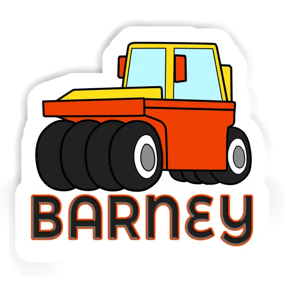 Barney Sticker Wheel Roller Image