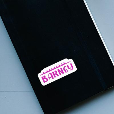 Rowboat Sticker Barney Laptop Image