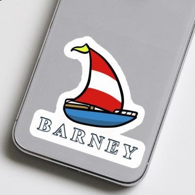 Sticker Sailboat Barney Gift package Image