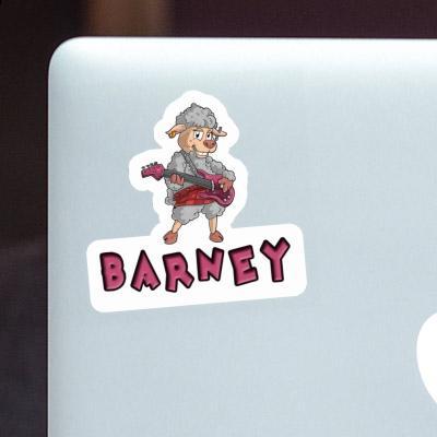 Barney Sticker Rockergirl Image