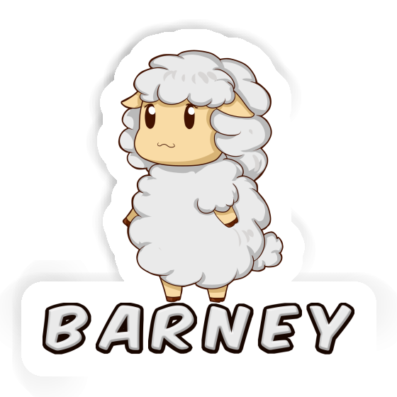 Sticker Sheep Barney Notebook Image