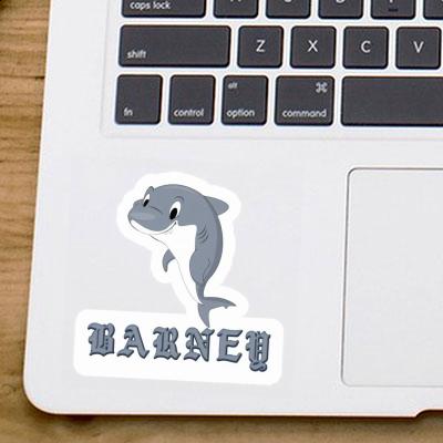 Autocollant Requin Barney Laptop Image