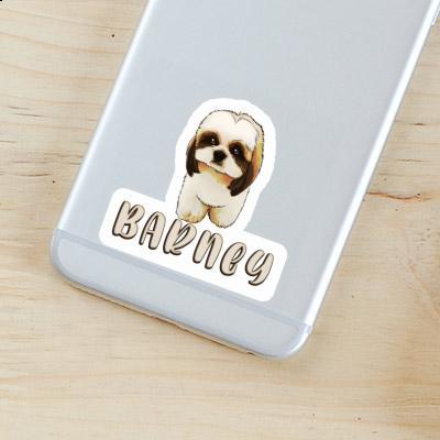 Autocollant Shih Tzu Barney Laptop Image