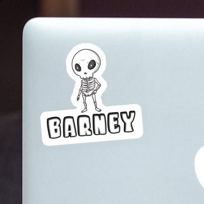 Skeleton Sticker Barney Notebook Image