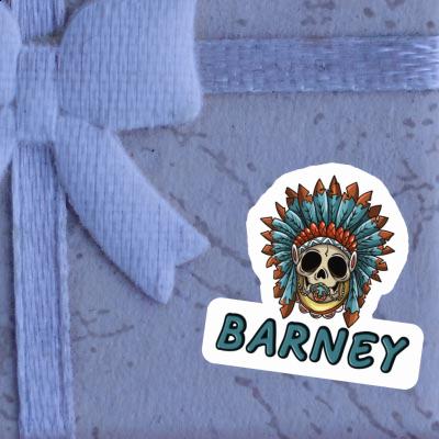 Barney Sticker Baby-Skull Laptop Image