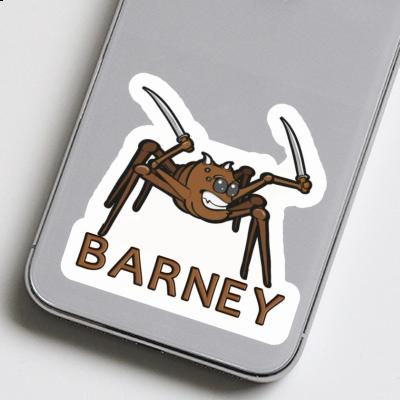 Barney Aufkleber Kampfspinne Image