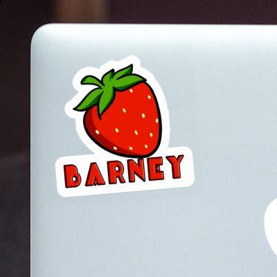 Sticker Erdbeere Barney Gift package Image