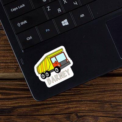 Sticker Barney Dump Truck Gift package Image