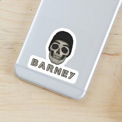 Sticker Skull Barney Image