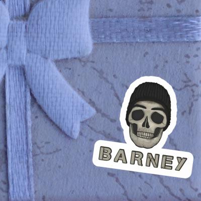 Sticker Skull Barney Laptop Image