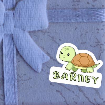 Sticker Barney Schildkröte Notebook Image