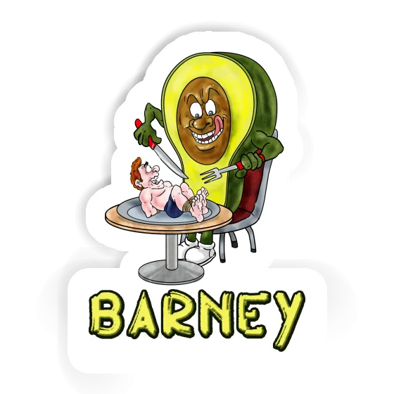 Avocado Sticker Barney Gift package Image