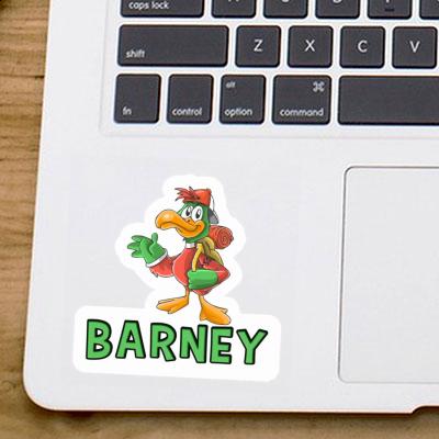 Sticker Barney Wanderer Notebook Image