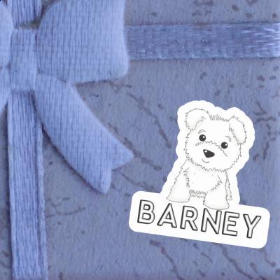 Sticker Westie Barney Laptop Image