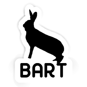 Lapin Autocollant Bart Image