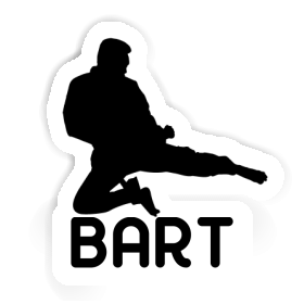 Sticker Karateka Bart Image