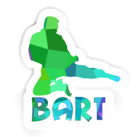 Sticker Bart Karateka Image