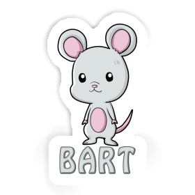Autocollant Bart Souris Image