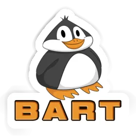 Penguin Sticker Bart Image