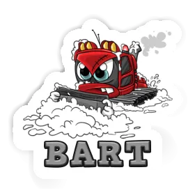 Autocollant Véhicule de piste Bart Image