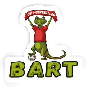 Autocollant Bart Lézard Image