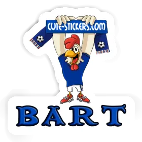 Autocollant Coq Bart Image