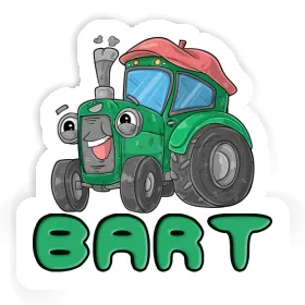 Autocollant Bart Tracteur Image