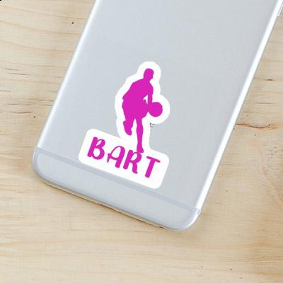 Autocollant Bart Joueur de basket-ball Image
