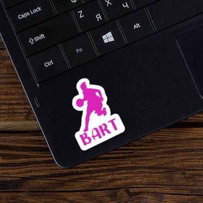 Bart Sticker Basketball Player Notebook Bart Sticker Basketball Player Gift package Image