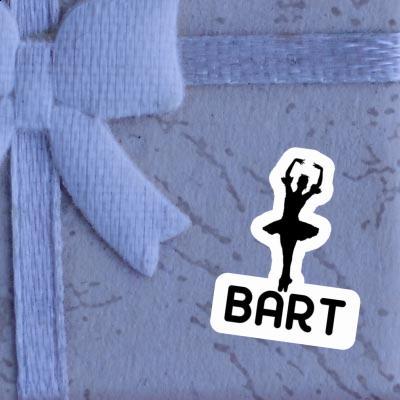 Aufkleber Bart Ballerina Notebook Aufkleber Bart Ballerina Gift package Image