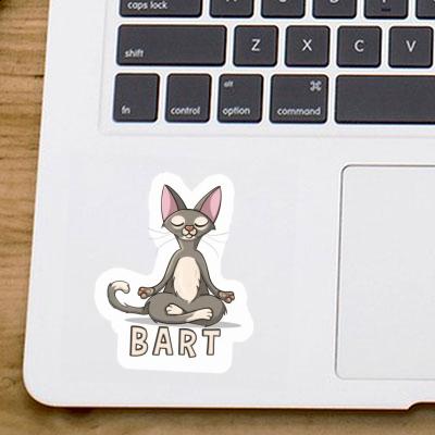 Chat Autocollant Bart Notebook Chat Autocollant Bart Notebook Image