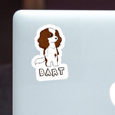 Cavalier King Charles Spaniel Sticker Bart Notebook Cavalier King Charles Spaniel Sticker Bart Gift package Image