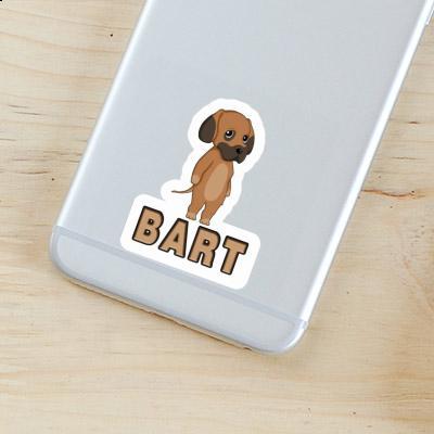 Aufkleber Deutsche Dogge Bart Laptop Image