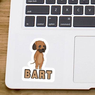 Sticker Bart German Mastiff Gift package Image