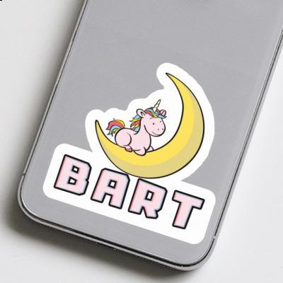 Sticker Unicorn Bart Notebook Sticker Unicorn Bart Gift package Image