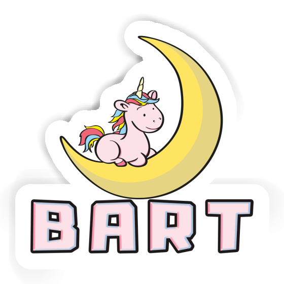 Sticker Unicorn Bart Sticker Unicorn Bart Image