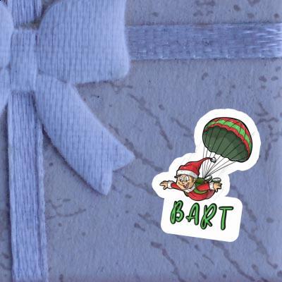 Parachutiste Autocollant Bart Parachutiste Autocollant Bart Image