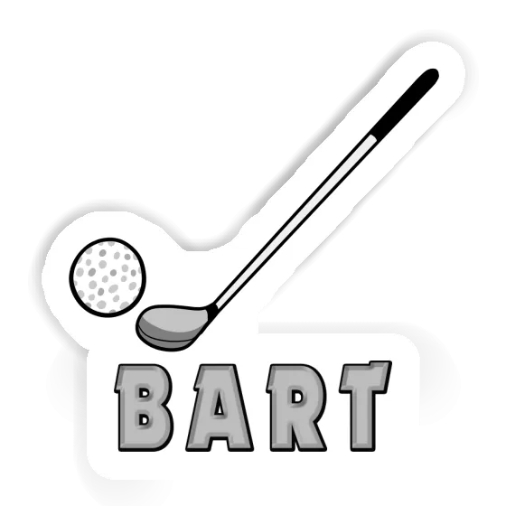 Autocollant Bart Club de golf Image