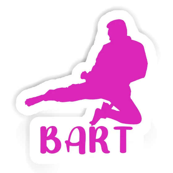 Sticker Bart Karateka Sticker Bart Karateka Image