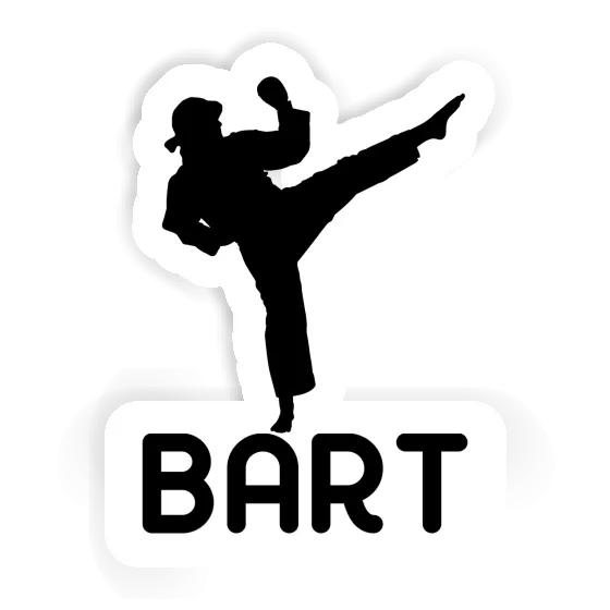 Karatéka Autocollant Bart Gift package Image