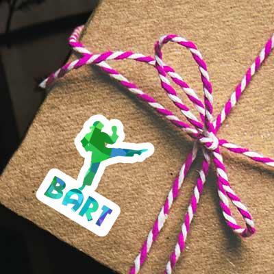 Sticker Karateka Bart Image