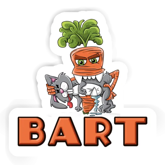 Carotte monstre Autocollant Bart Laptop Carotte monstre Autocollant Bart Laptop Image